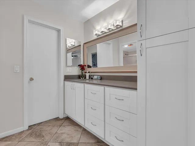 Ample Vanity Storage
