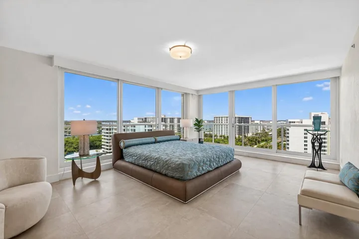 Primary bedroom with intracoastal view