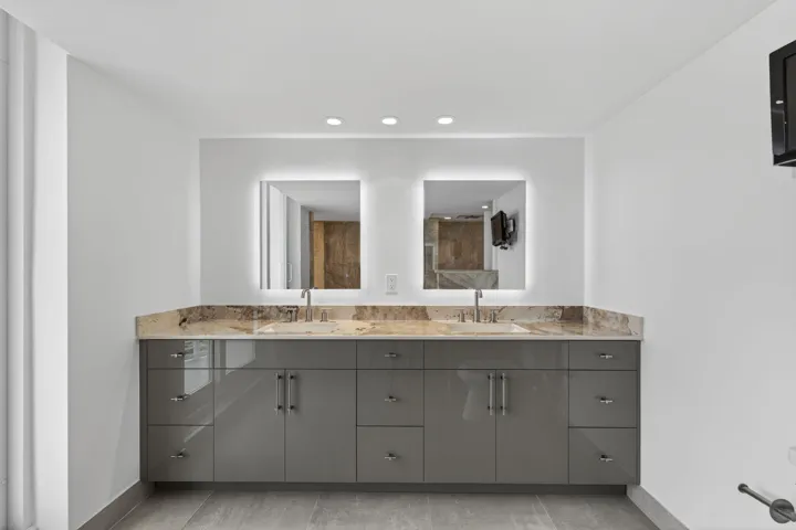 Primary bathroom vanity