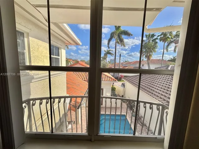 view from guest bedroom