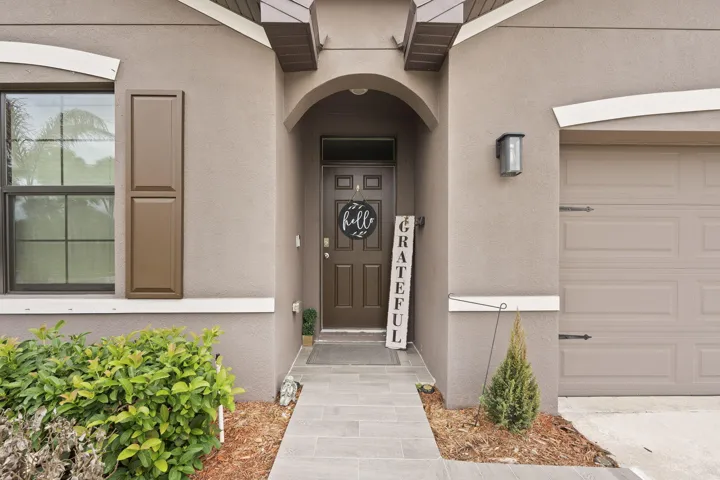 Front entrance