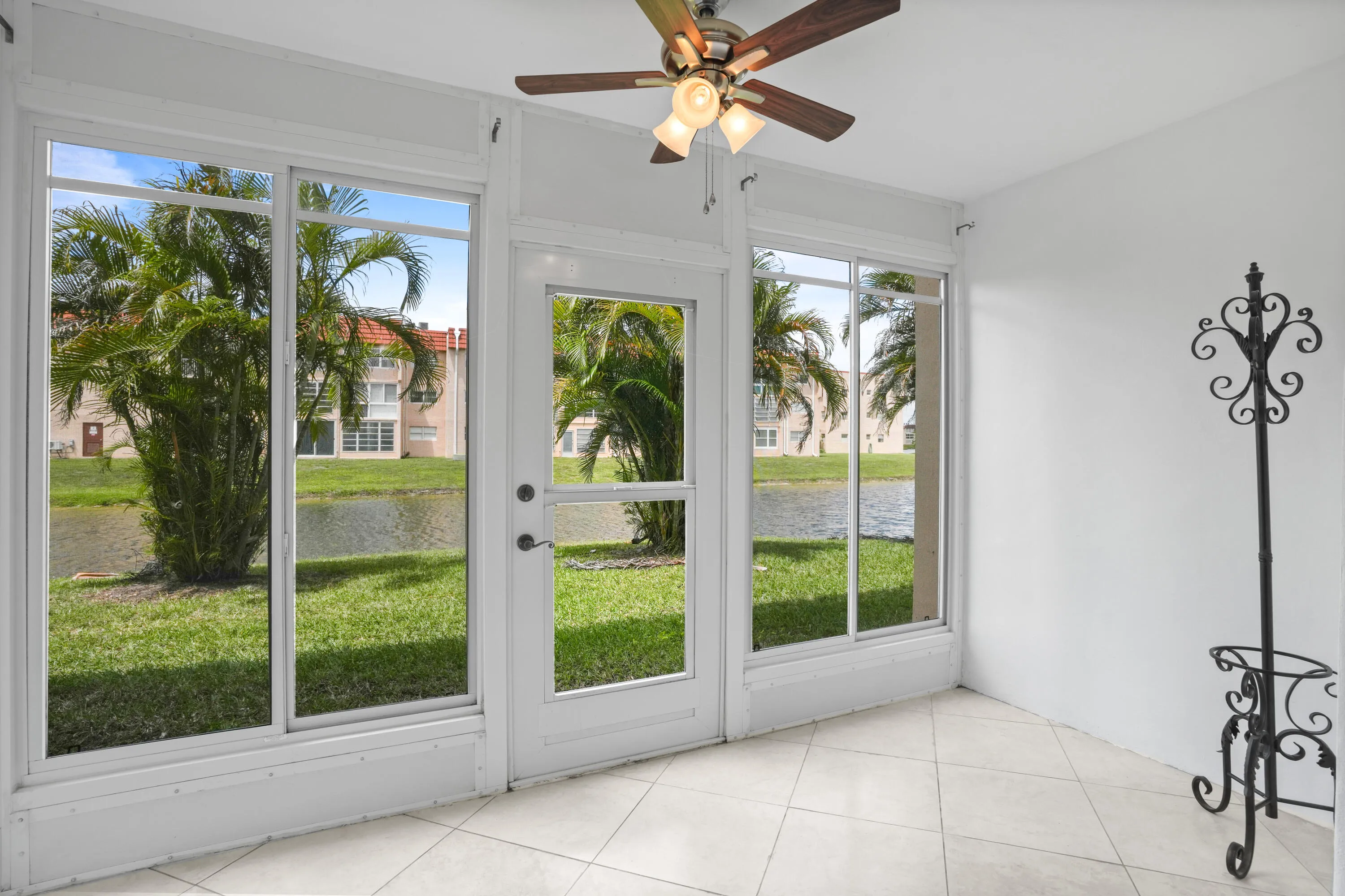 Enclosed patio