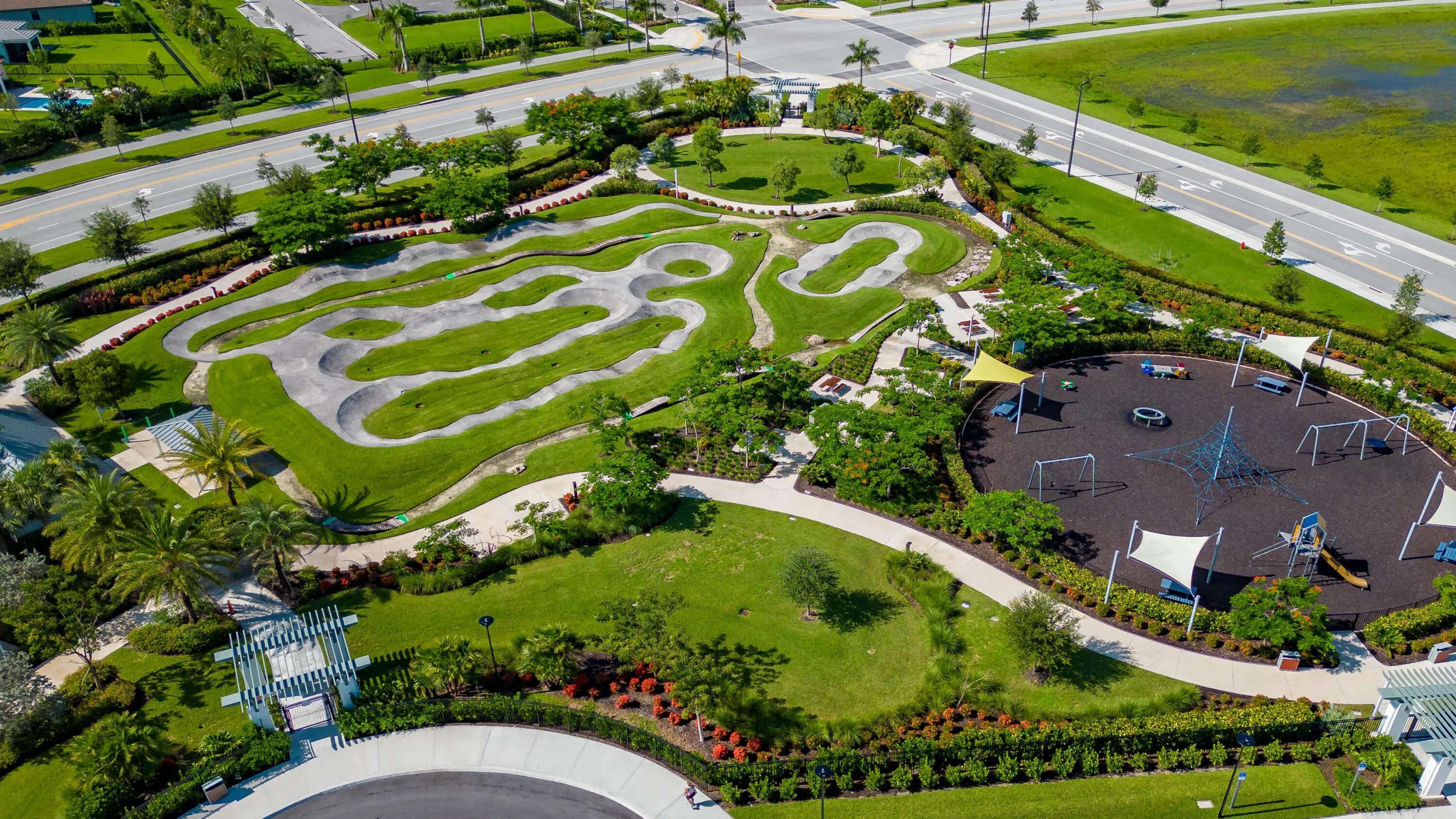 Playground & Mountain Bike Trail