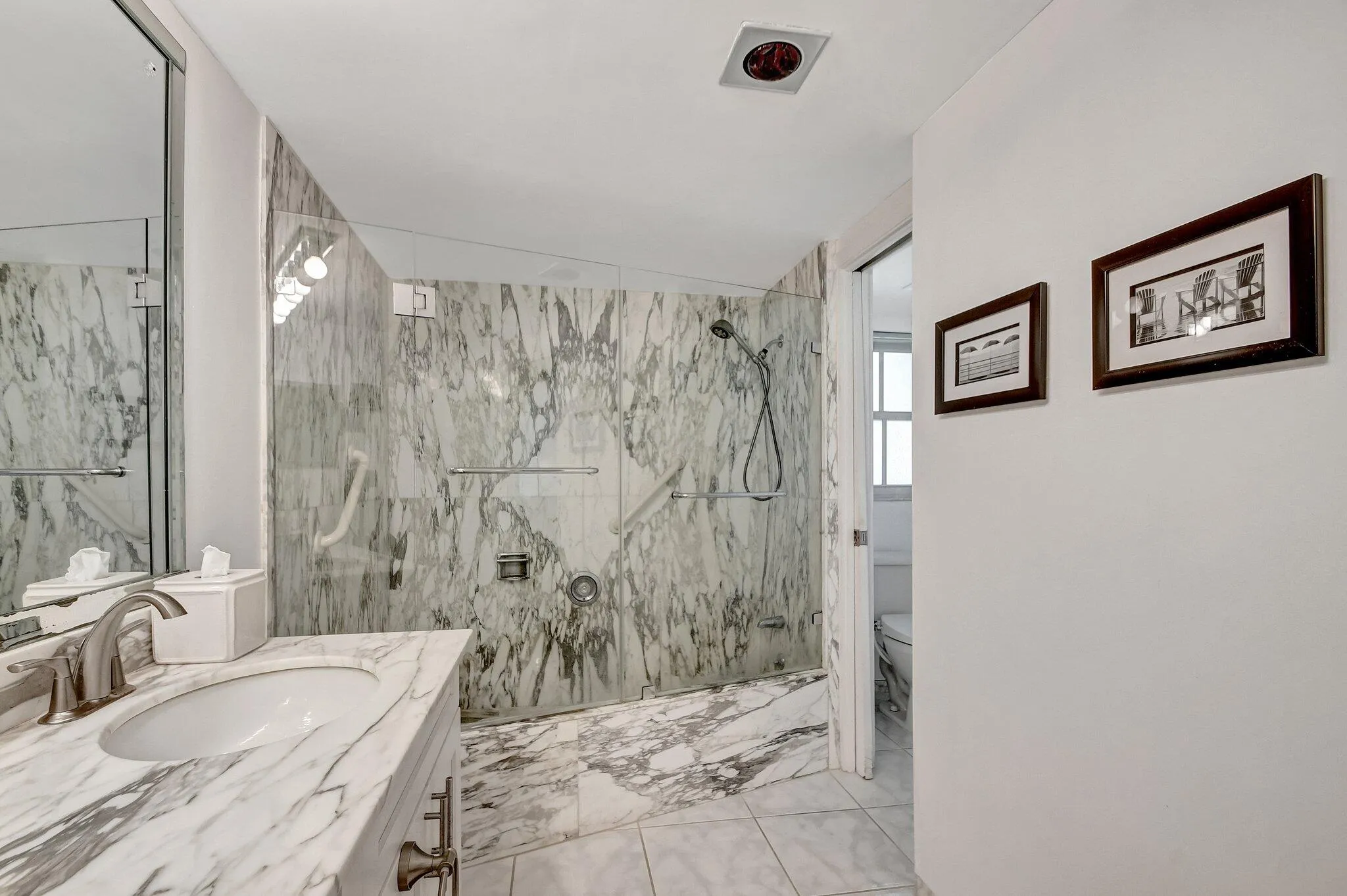 Master Bathroom with Toilet Room
