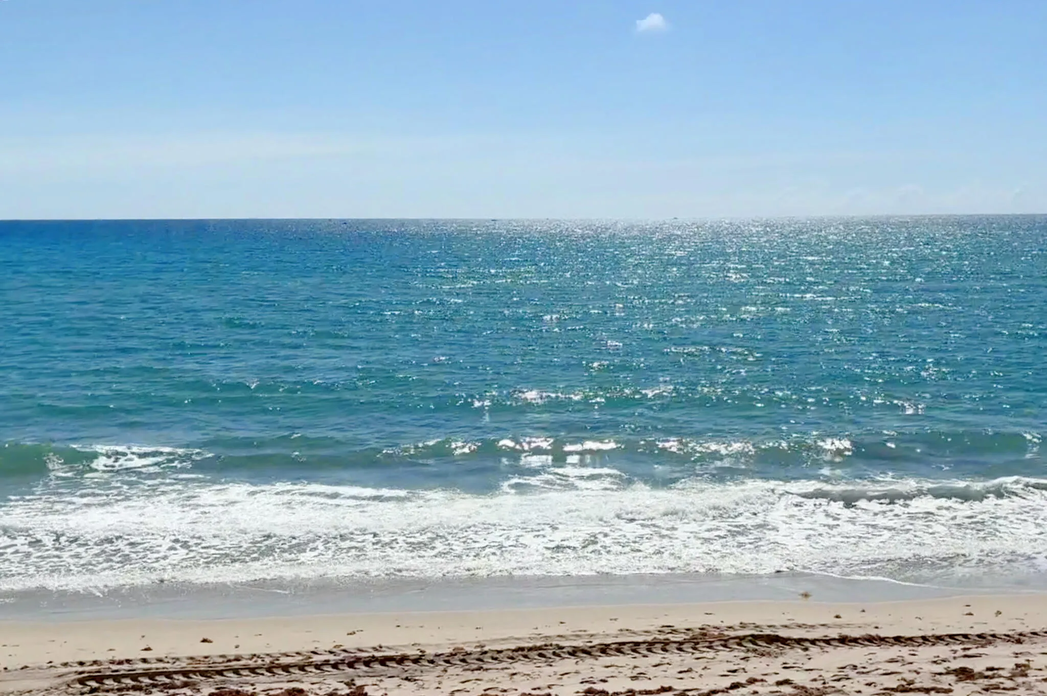 Ocean View from Sun Deck
