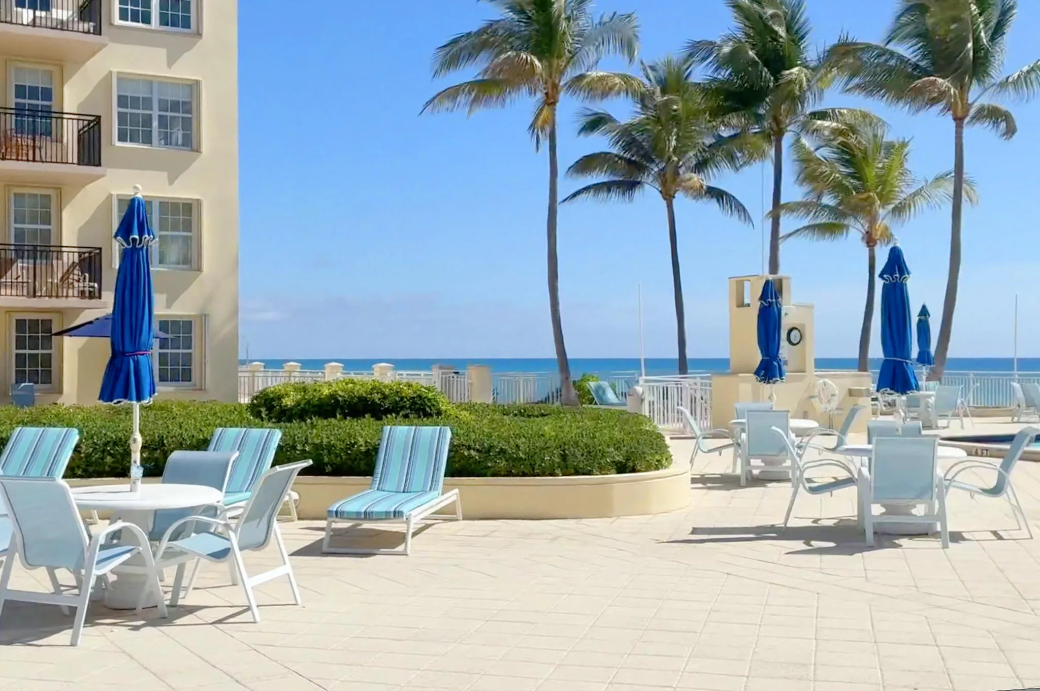 Sundeck Pool and Ocean