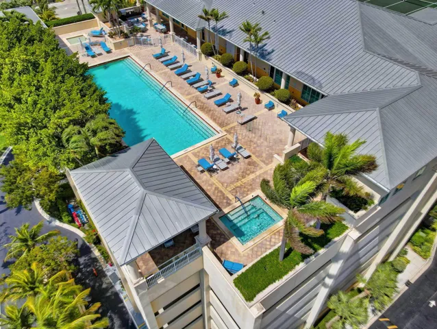 Aerial Community Pool