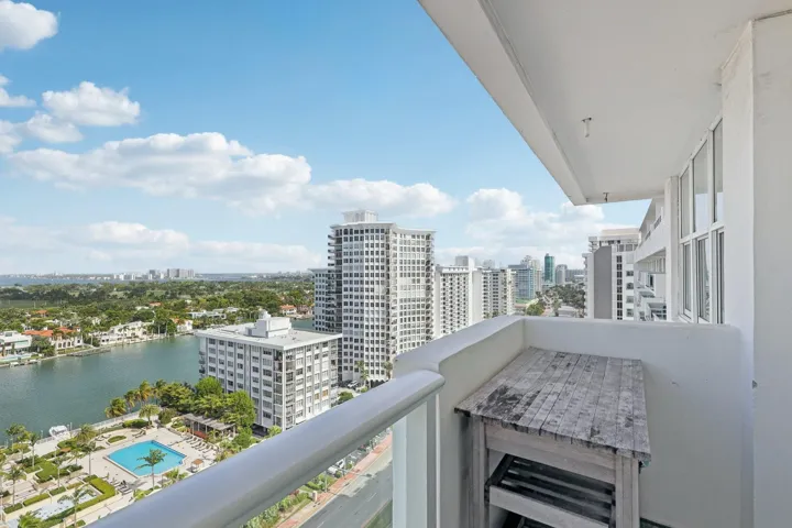 View from the balcony