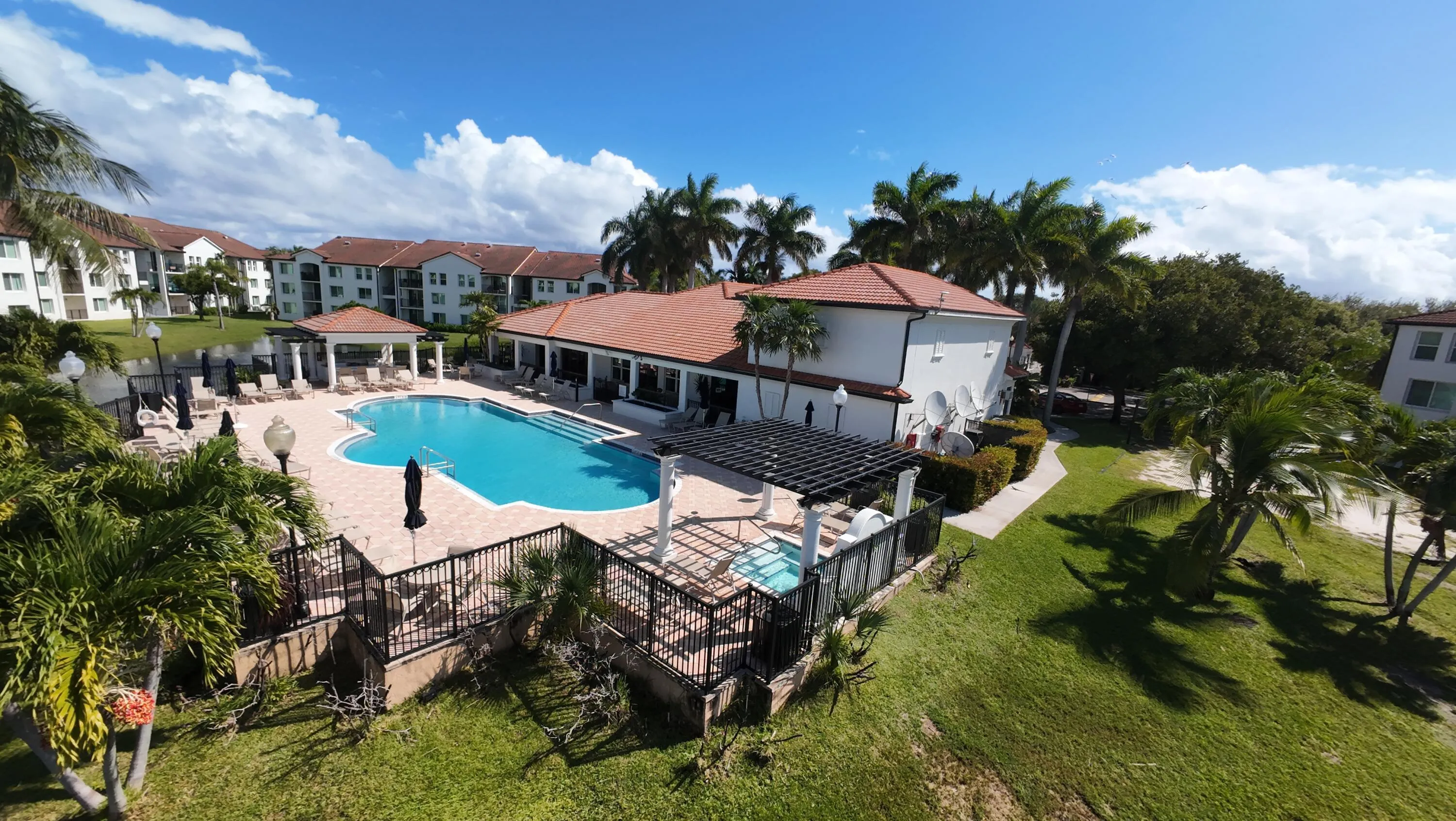Mirabella Villas Drone Clubhouse 1