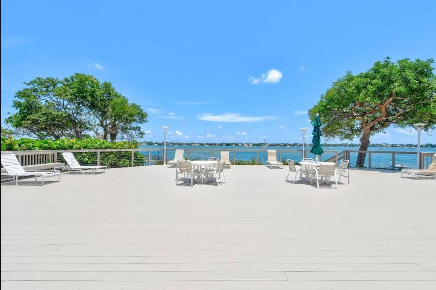 pool deck