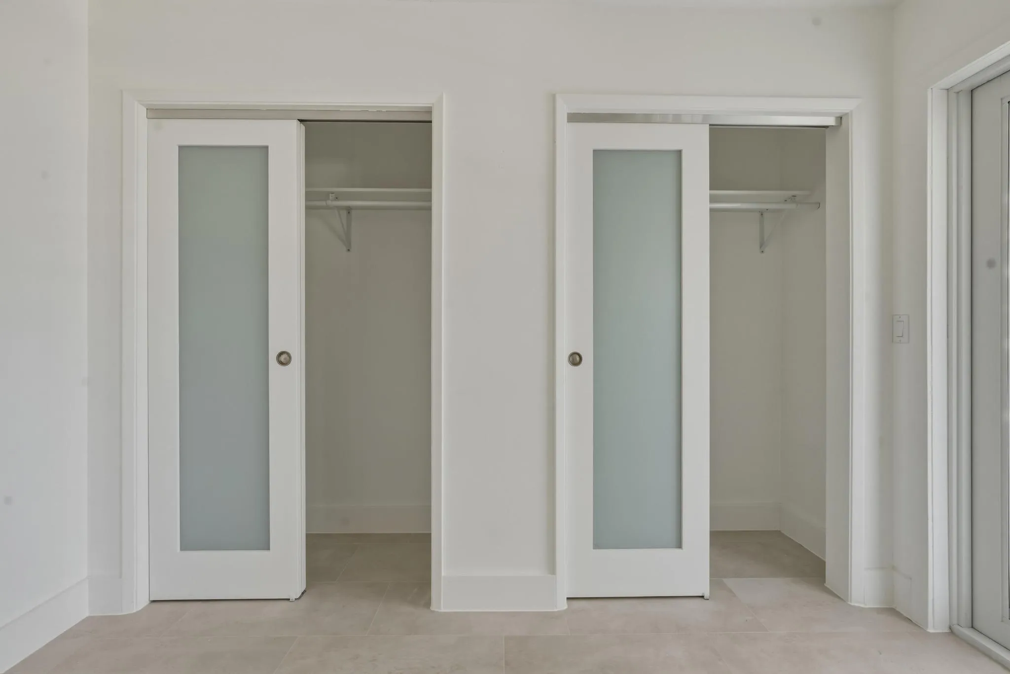 Bedroom closets