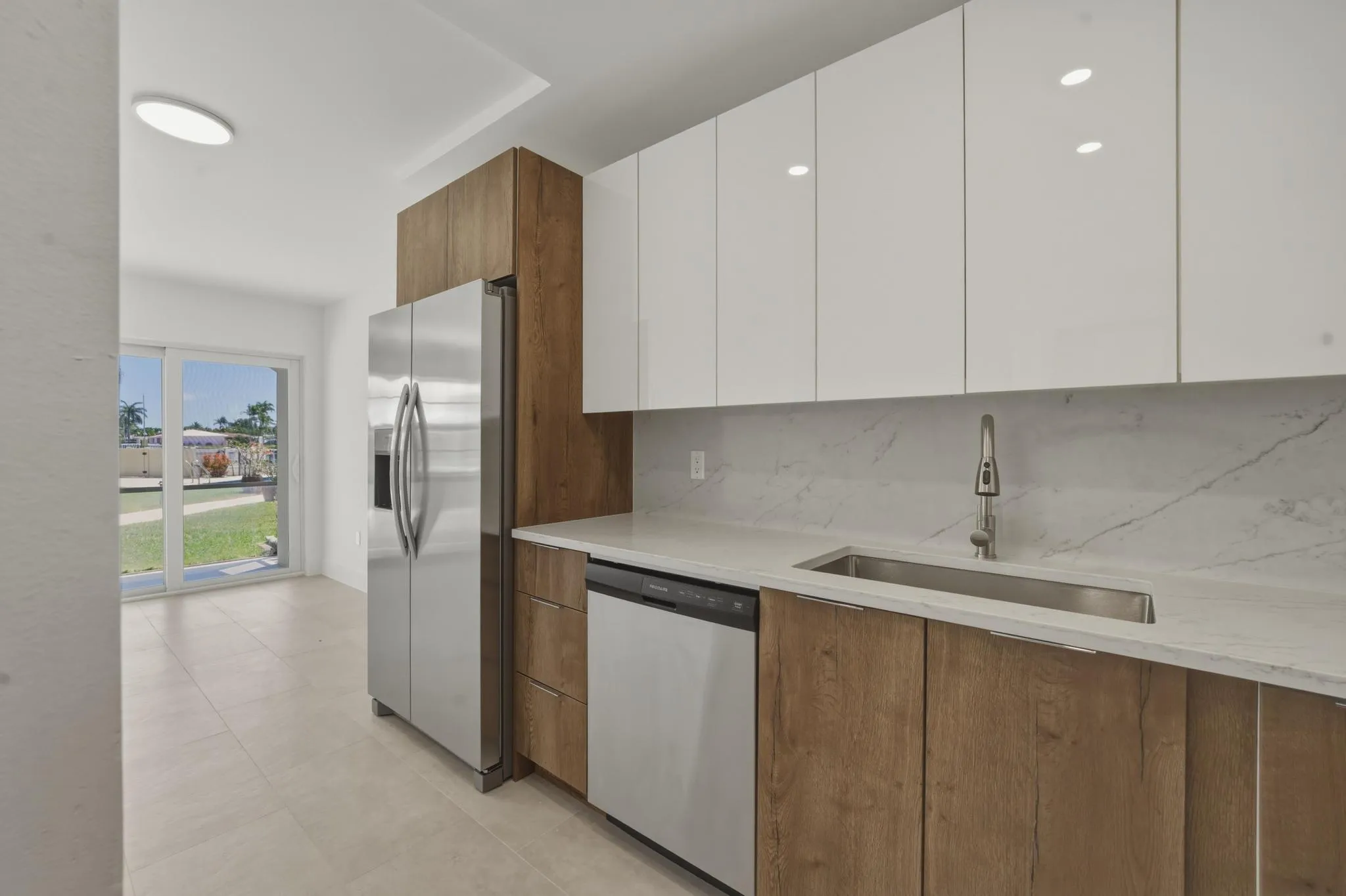 Kitchen & Water View