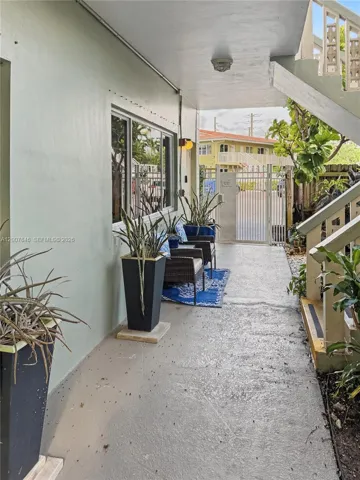 Private outdoor patio — perfect for morning coffee or evening relaxation