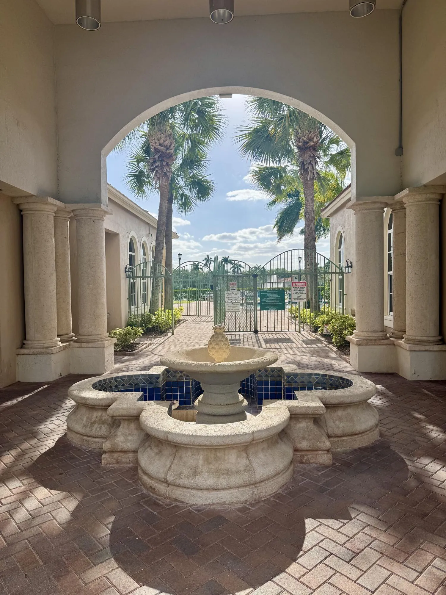 Clubhouse Entrance