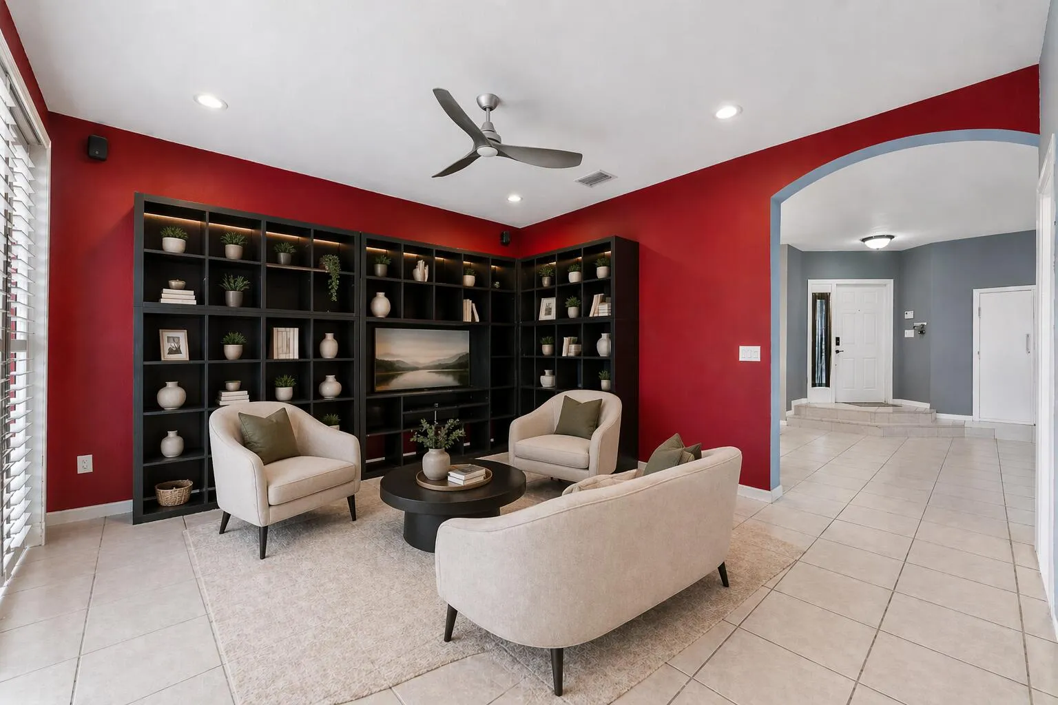 Staged Living Area