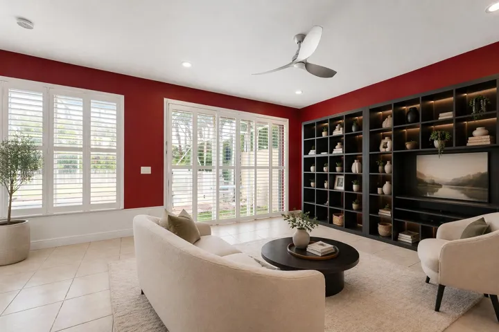 Staged Living Area