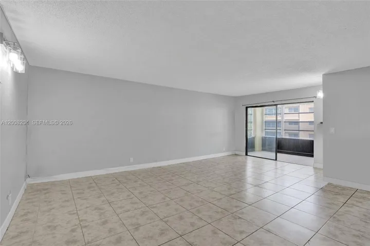 Living room with balcony access
