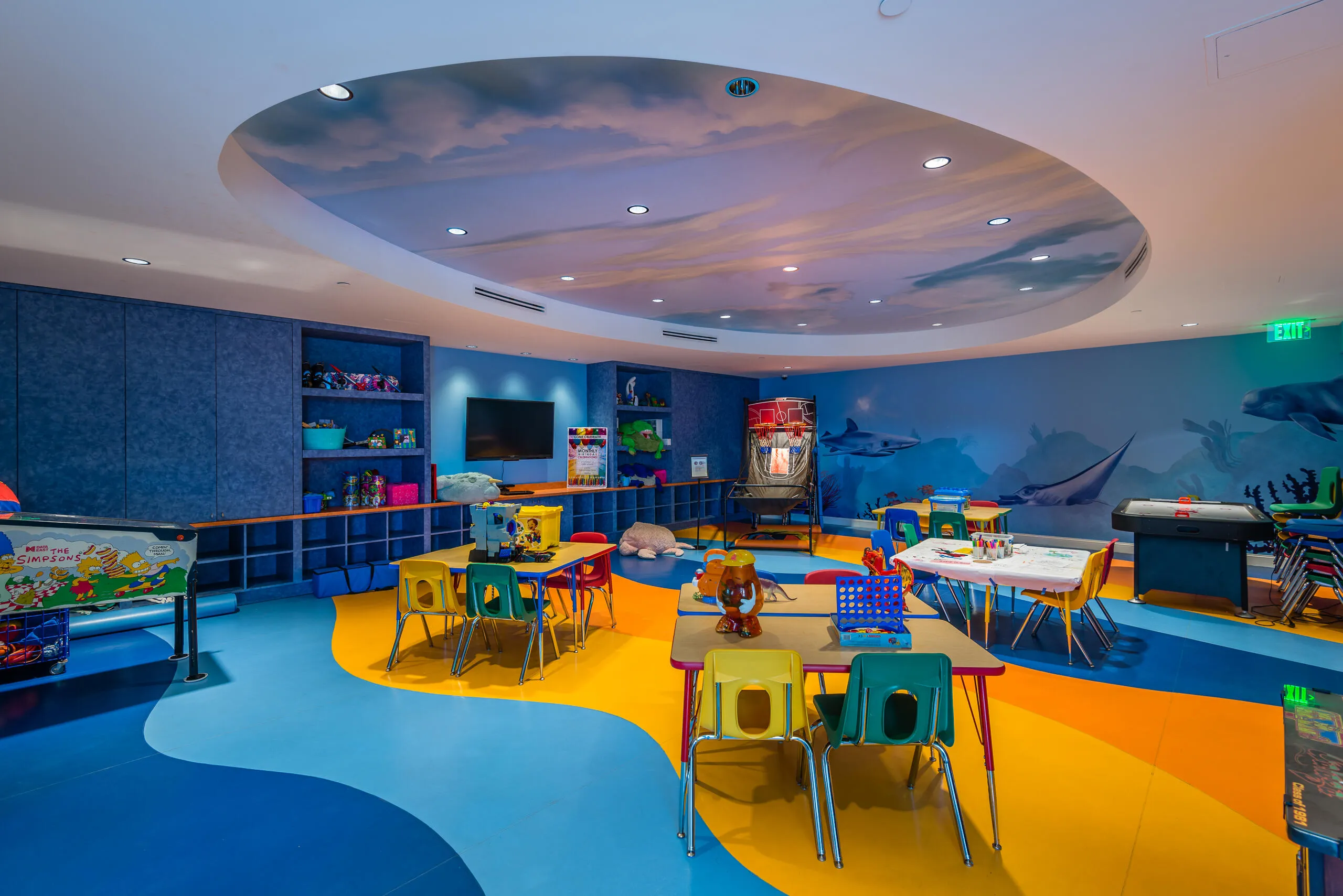 clubhouse kids room