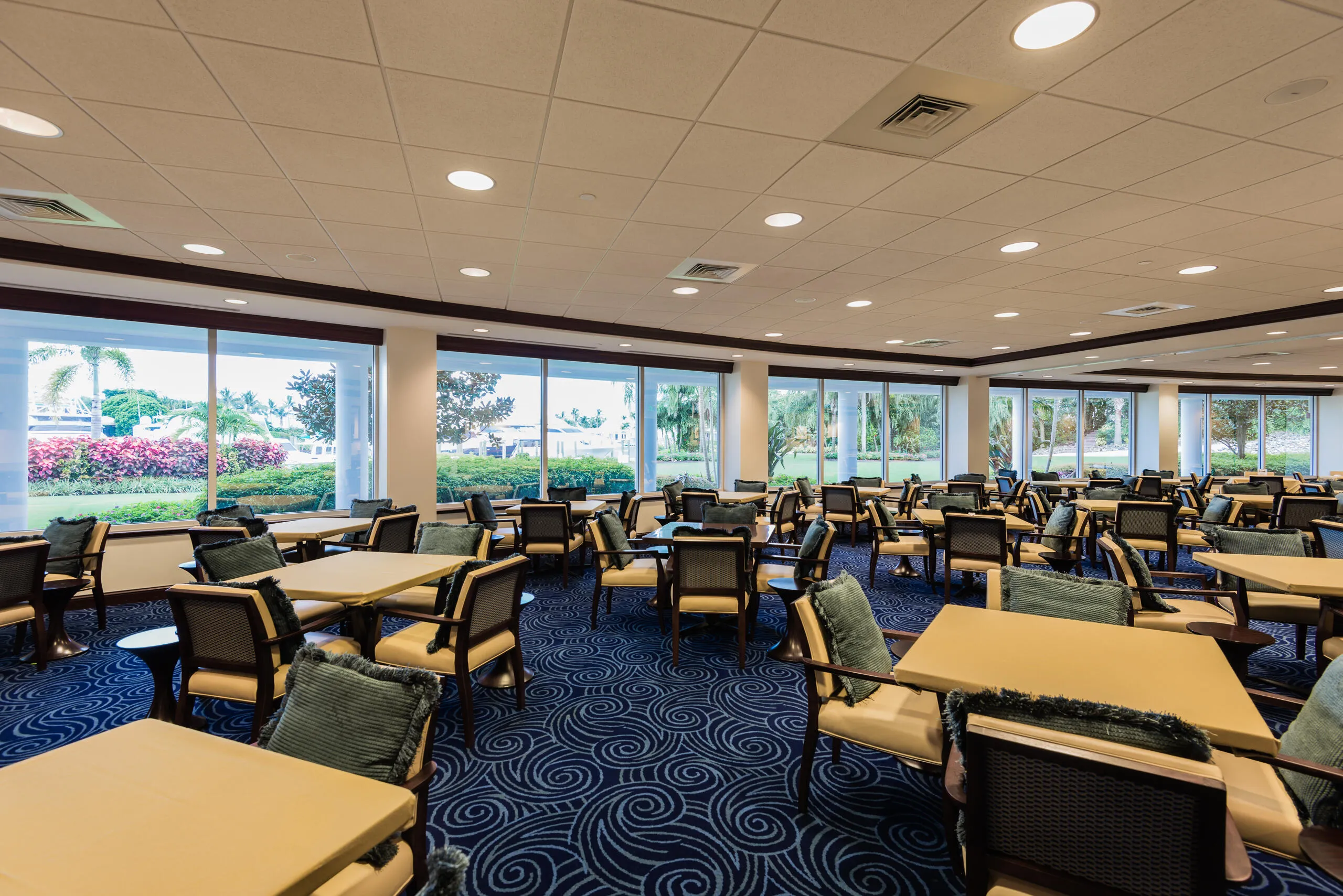 Men's and Women's Card Rooms