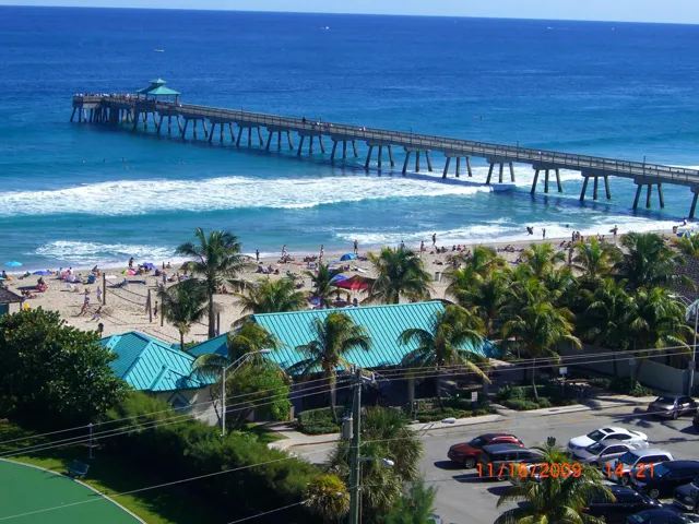 view from balcony