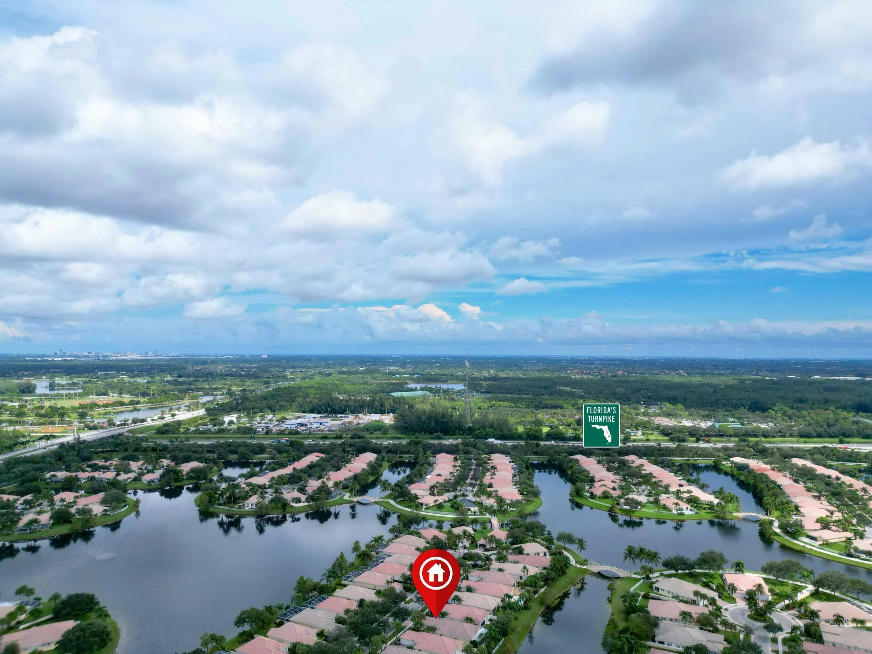 Panoramic to East