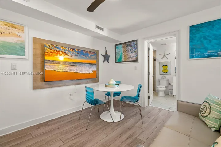 Bedroom sitting area