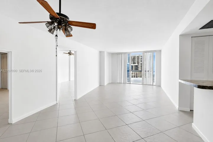 Space digitally cleaned to show actual area