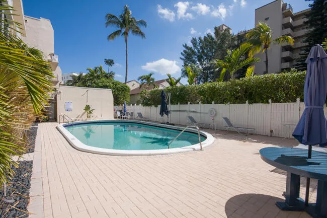 Pool deck