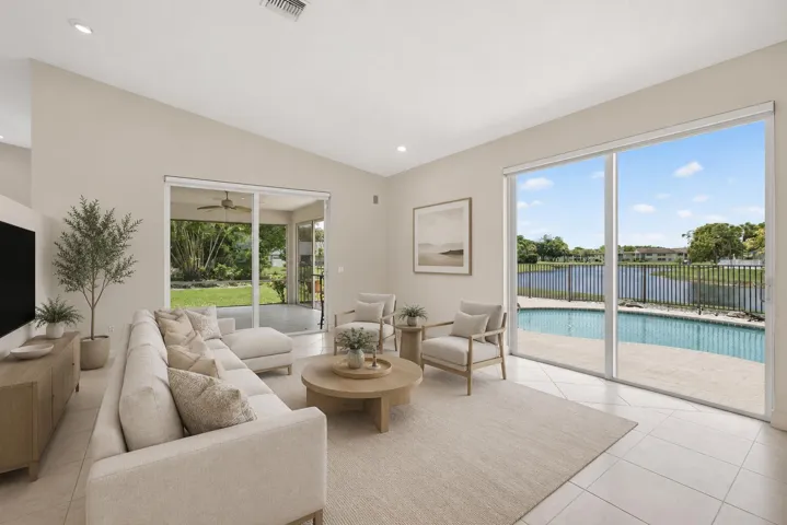 Staged Family Room