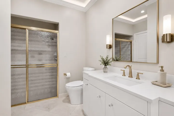 Staged Third bathroom