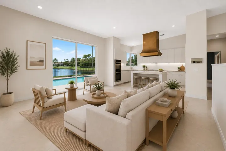 Staged Family Room