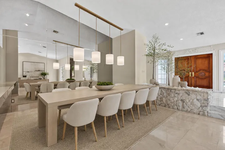 Staged Dining Room