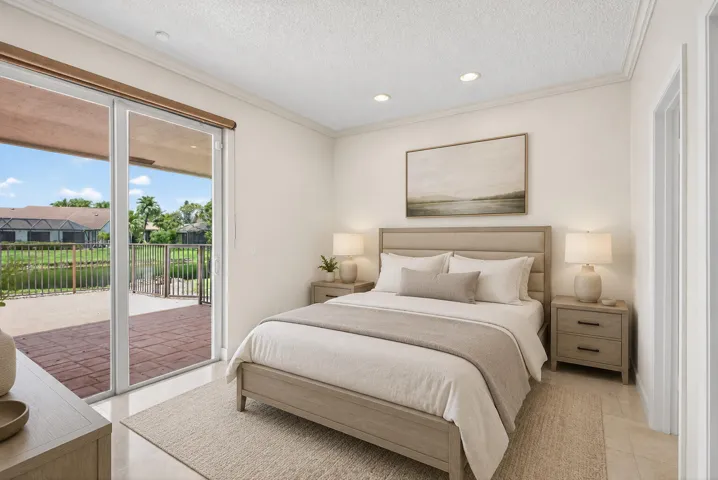 Staged Second Bedroom