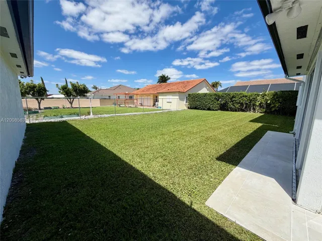 Back yard