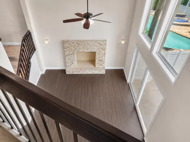 loft view no furniture rendering