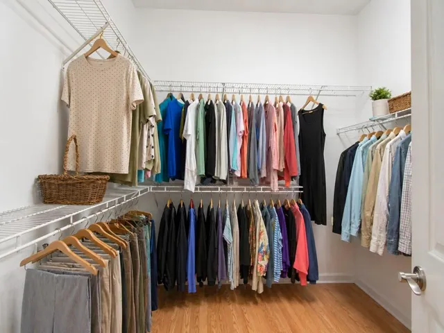 Very Large walk-in closets