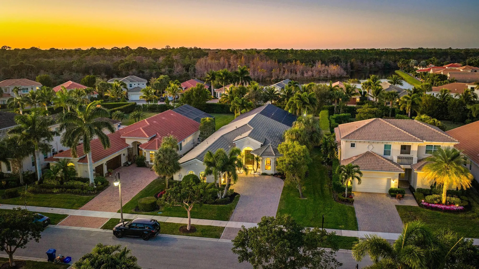 Aerial of home