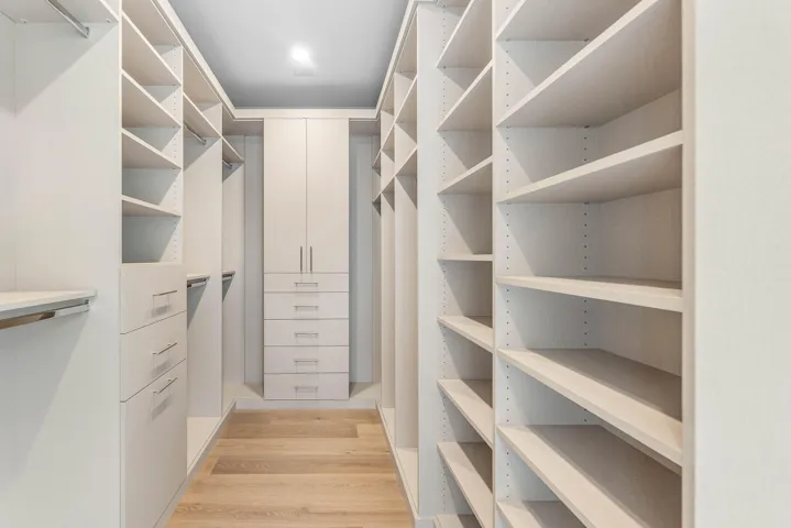 19 - Home office with sage green panelin