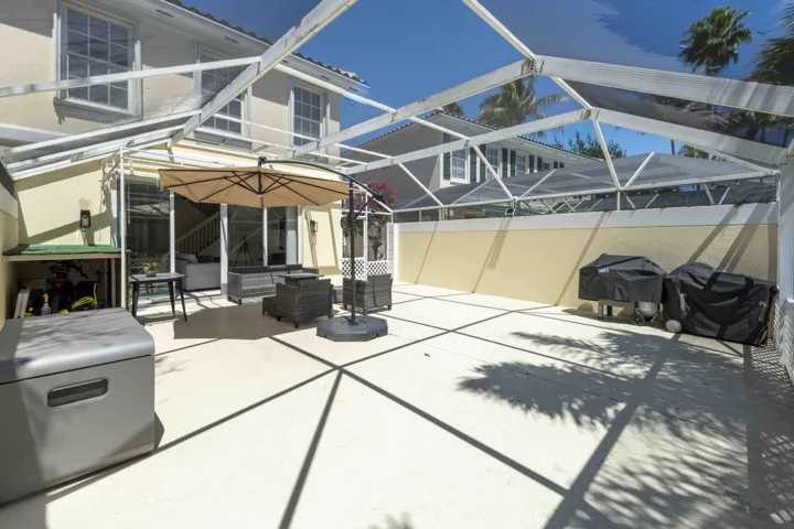 Outside patio