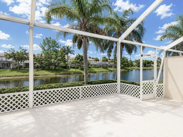 Patio with waterview