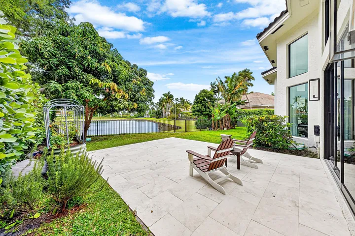 Patio off dining area