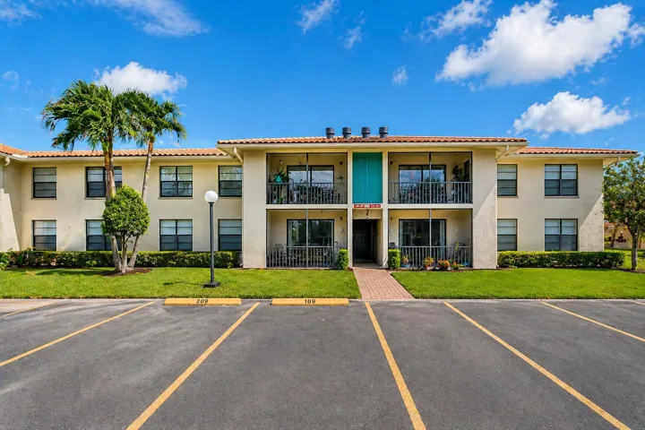 Front of complex