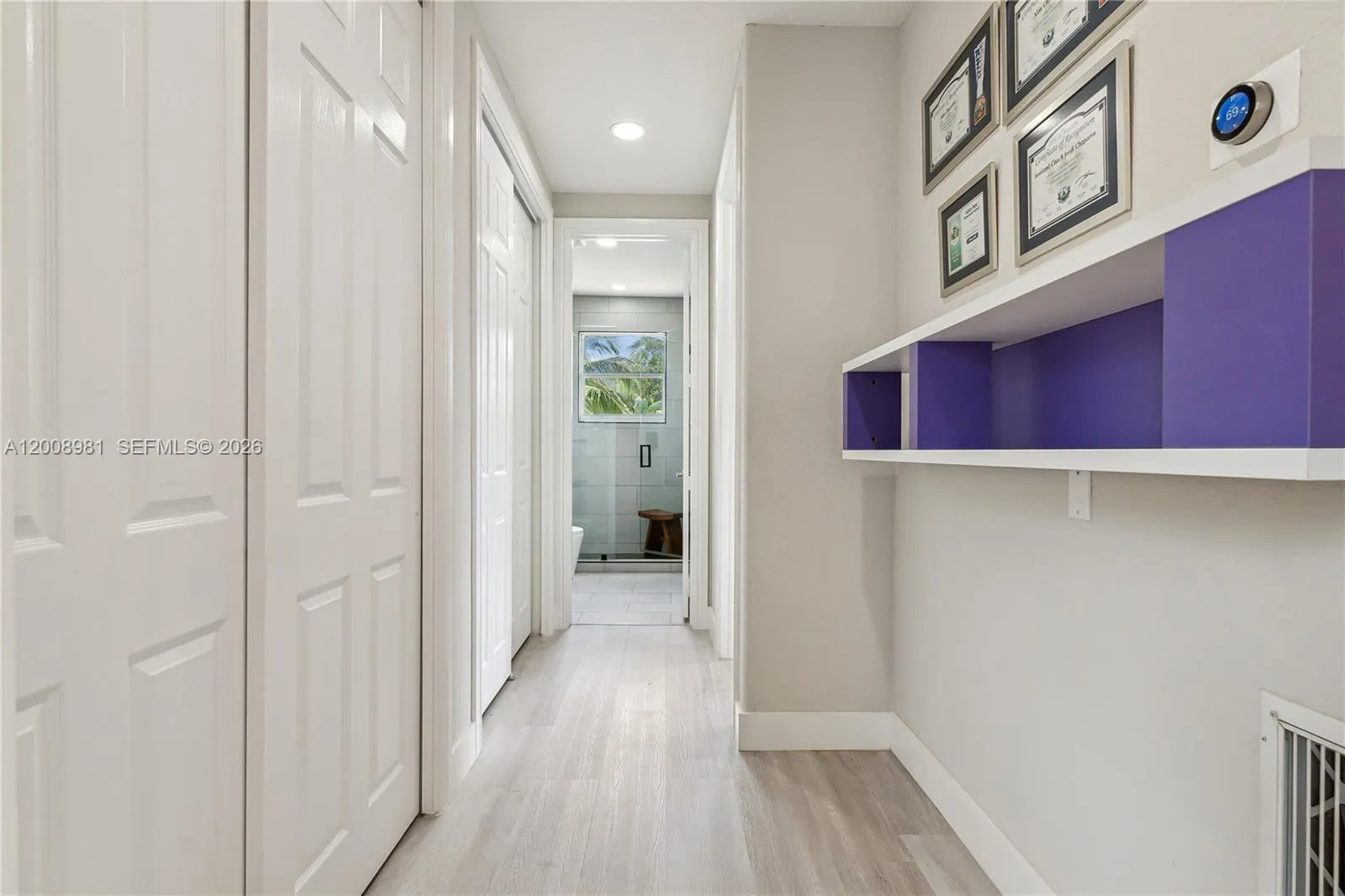 Linnen Closets On Hall
