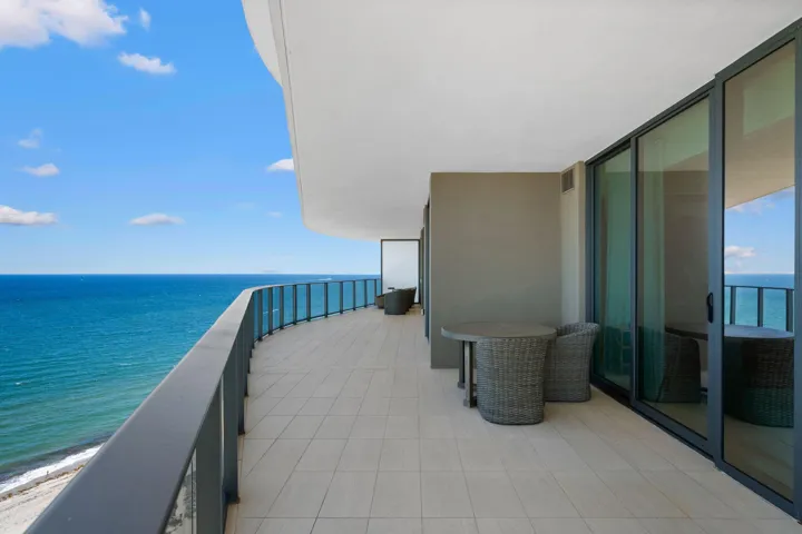 East balcony