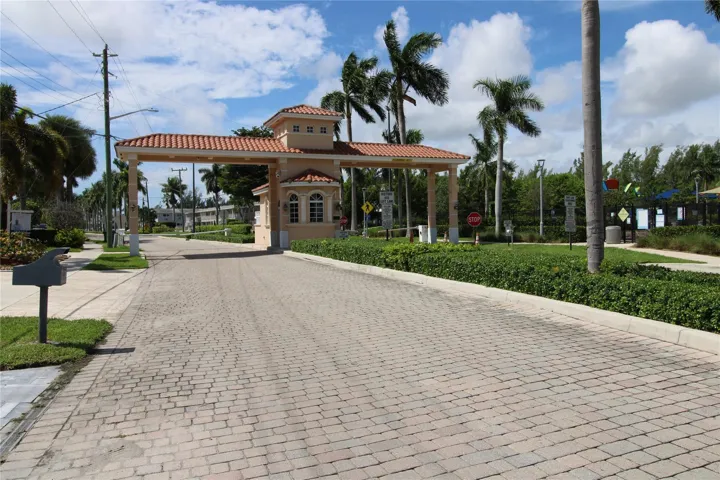 Gate entrance