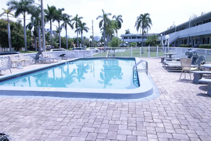 Pool just steps away