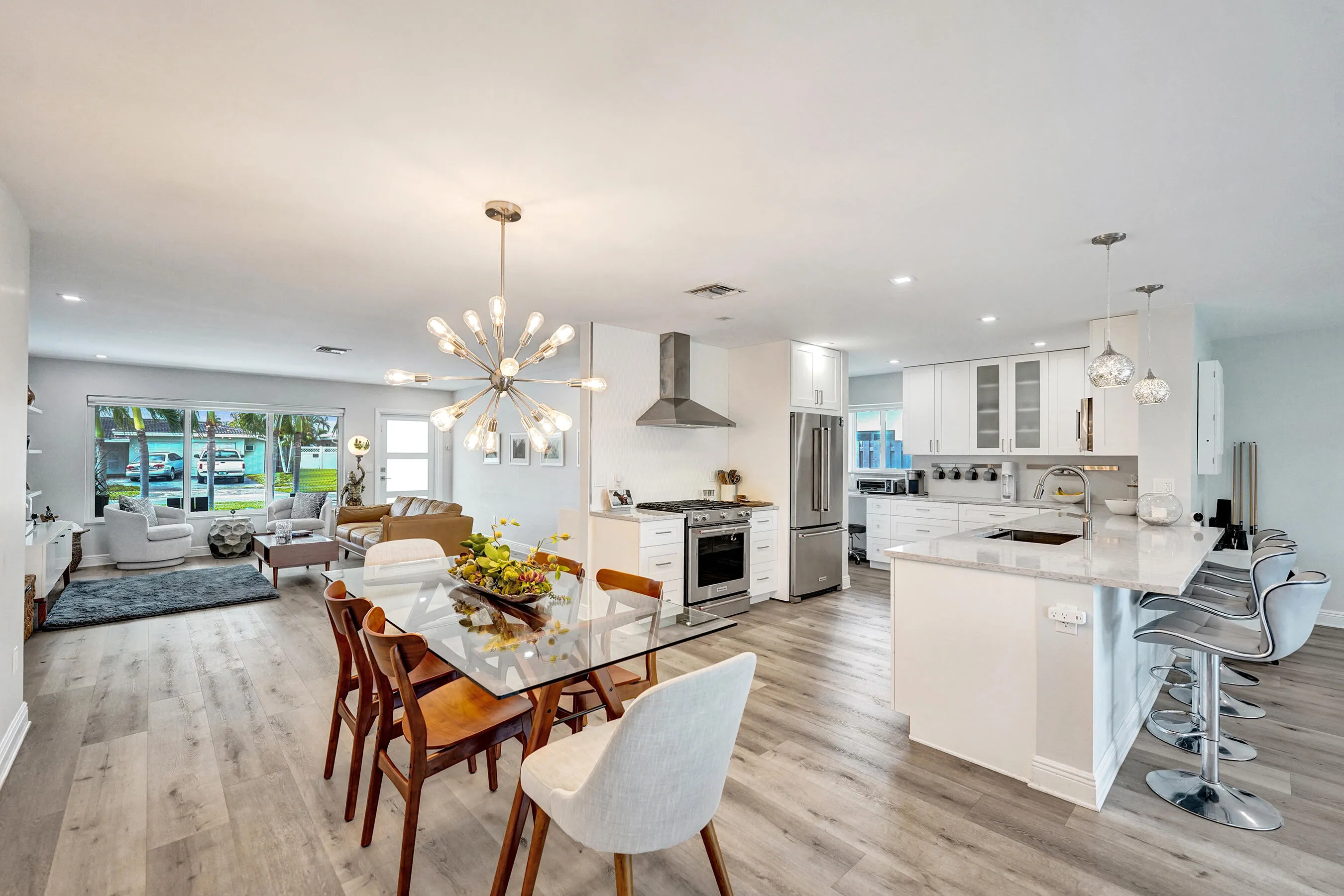 Expansive living areas