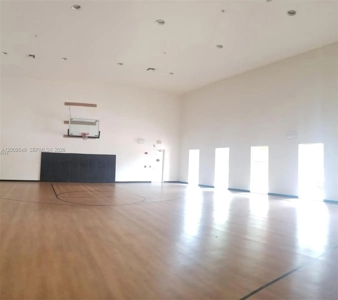indoor basketball court