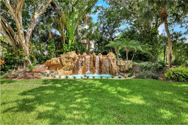 Waterfall entrance