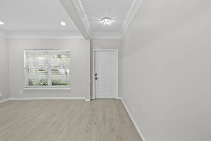 Your blank canvas Foyer, unstaged.